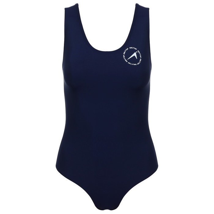 Купальник слитный ONLYTOP, спортивный, р. 44, цвет синий Купальник слитный ONLYTOP, спортивный, р. 44, цвет синий