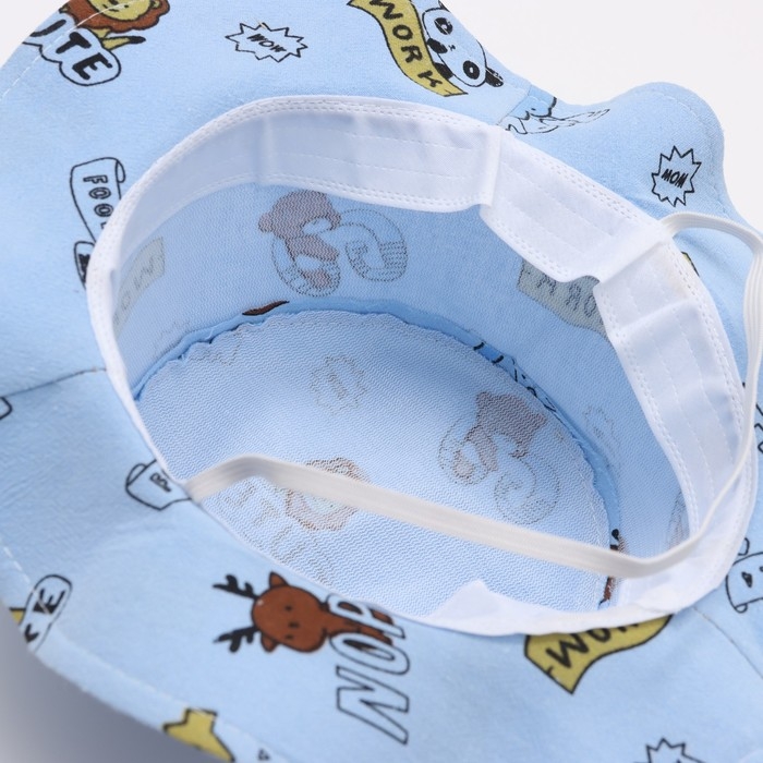 Панама детская Панама детская "Зверушки" MINAKU, цв,голубой , р-р 50