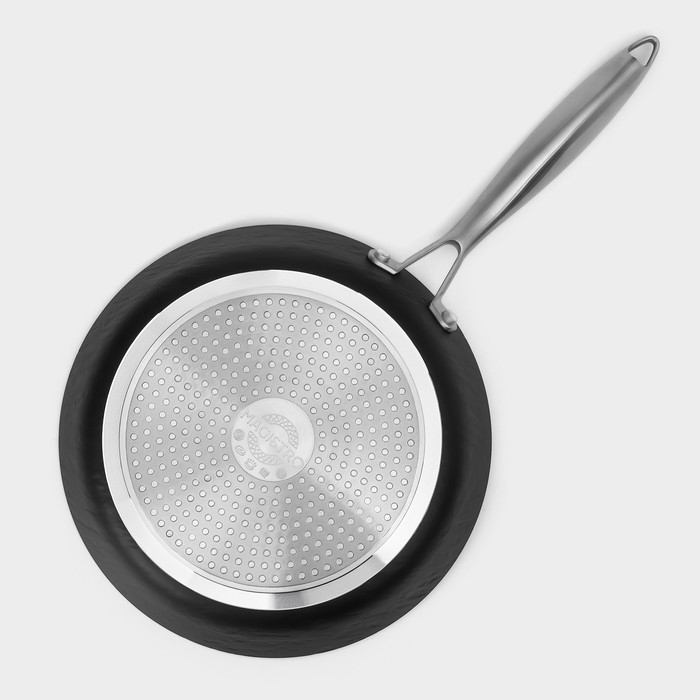 Набор сковород Magistro Rock Stone, 2 предмета: d=22 см, d=26 см, кухонные щипцы, антипригарное покрытие, индукция Набор сковород Magistro Rock Stone, 2 предмета: d=22 см, d=26 см, кухонные щипцы, антипригарное покрытие, индукция