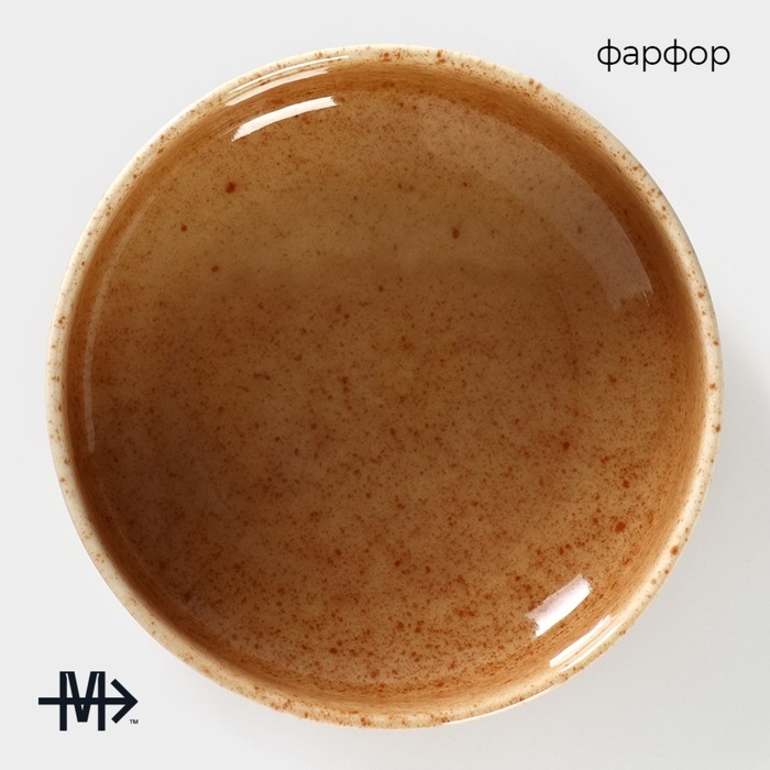 Тарелка глубокая сервировочная фарфоровая Magistro Stone, d=18 см Тарелка глубокая сервировочная фарфоровая Magistro Stone, d=18 см