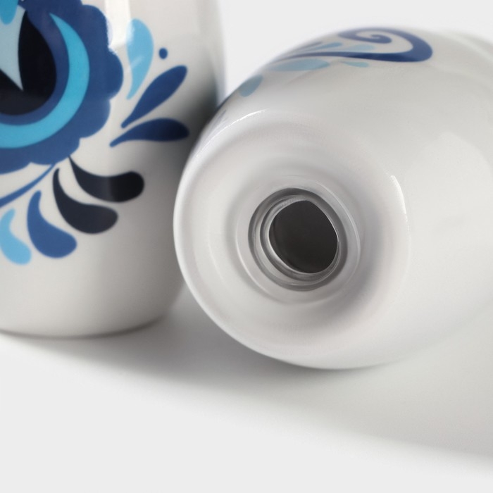 Набор для специй Доляна «Свиристель», 2 предмета: солонка, перечница, 130 мл Набор для специй Доляна «Свиристель», 2 предмета: солонка, перечница, 130 мл