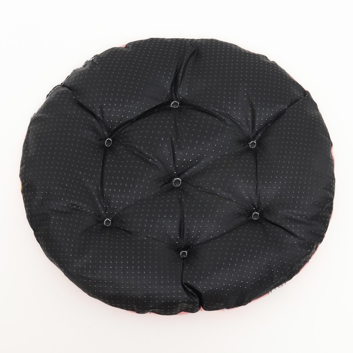 Лежак для животных  Лежак для животных "Мишка в облаках", 40 х 40 х 10 см, розовый