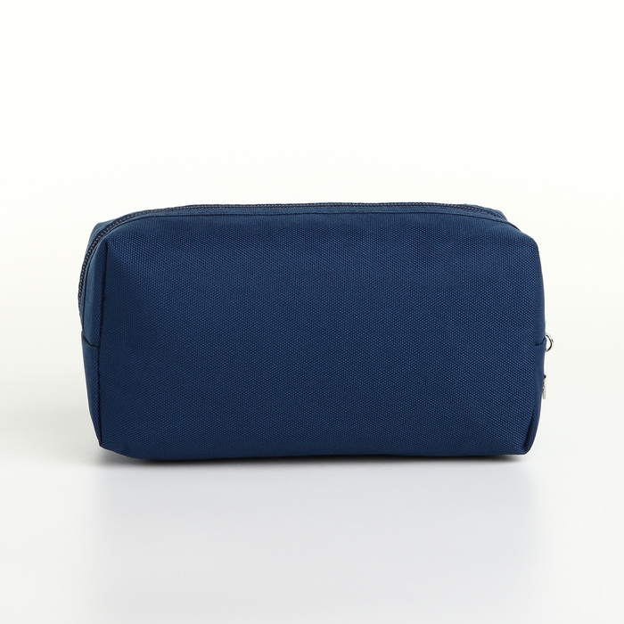 Косметичка на молнии, цвет синий Косметичка на молнии, цвет синий