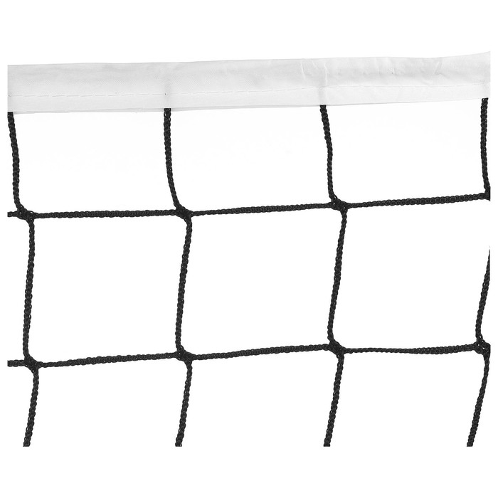 Сетка волейбольная ONLYTOP, с тросом, нить 2 мм, 9,5х1 м Сетка волейбольная ONLYTOP, с тросом, нить 2 мм, 9,5х1 м