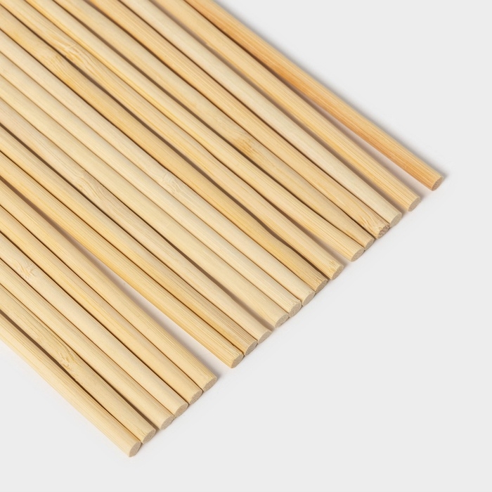 Набор деревянных палочек - дюбелей для кондитерских изделий Доляна, 24 см, 20 шт Набор деревянных палочек - дюбелей для кондитерских изделий Доляна, 24 см, 20 шт