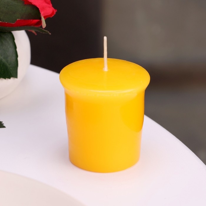 Свеча ароматическая  Свеча ароматическая "Fruit fusion", фруктовое слияние, набор 5х4,5 см, 3 шт