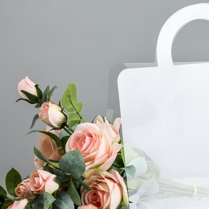 Переноска для цветов без ленты, 30х25х12 см Переноска для цветов без ленты, 30х25х12 см