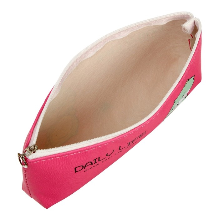 Пенал школьный на молнии Пенал школьный на молнии "Динозаврик", МИКС