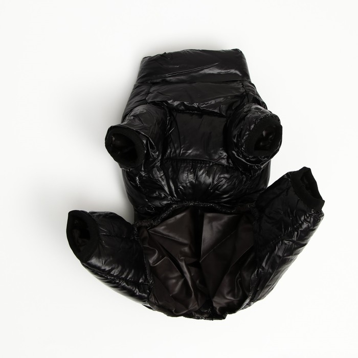 Комбинезон на кнопках, размер 8 (ДС 23 см, ОГ 30, ОШ 22 см), чёрный Комбинезон на кнопках, размер 8 (ДС 23 см, ОГ 30, ОШ 22 см), чёрный