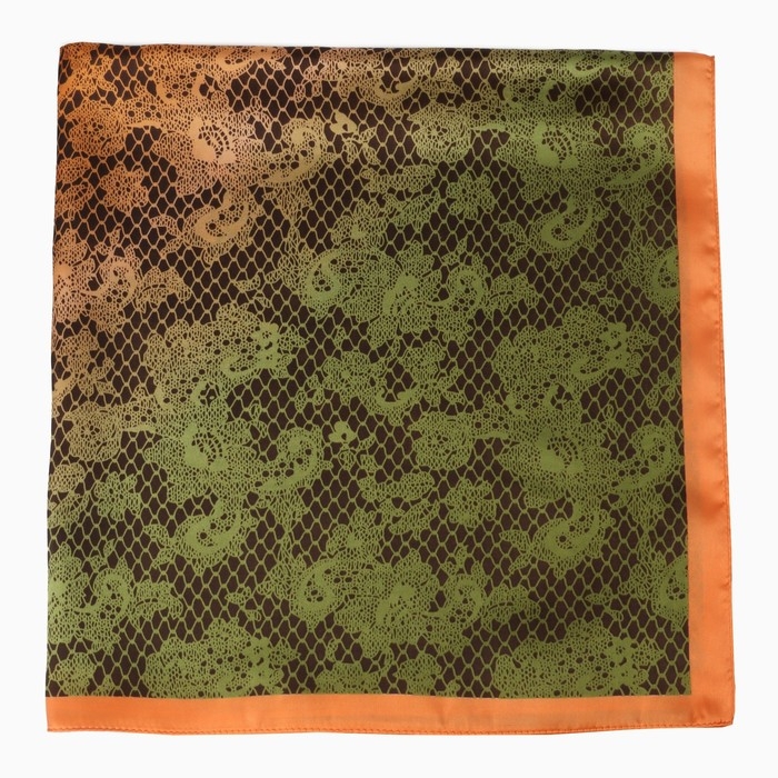 Платок женский MINAKU р-р 70*70 см, цв. оранжевый Платок женский MINAKU р-р 70*70 см, цв. оранжевый