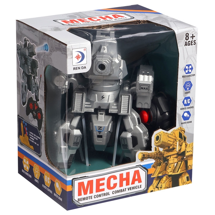 Робот радиоуправляемый «Ультраатака», стреляет гелиевыми пулями, цвет МИКС Робот радиоуправляемый «Ультраатака», стреляет гелиевыми пулями, цвет МИКС