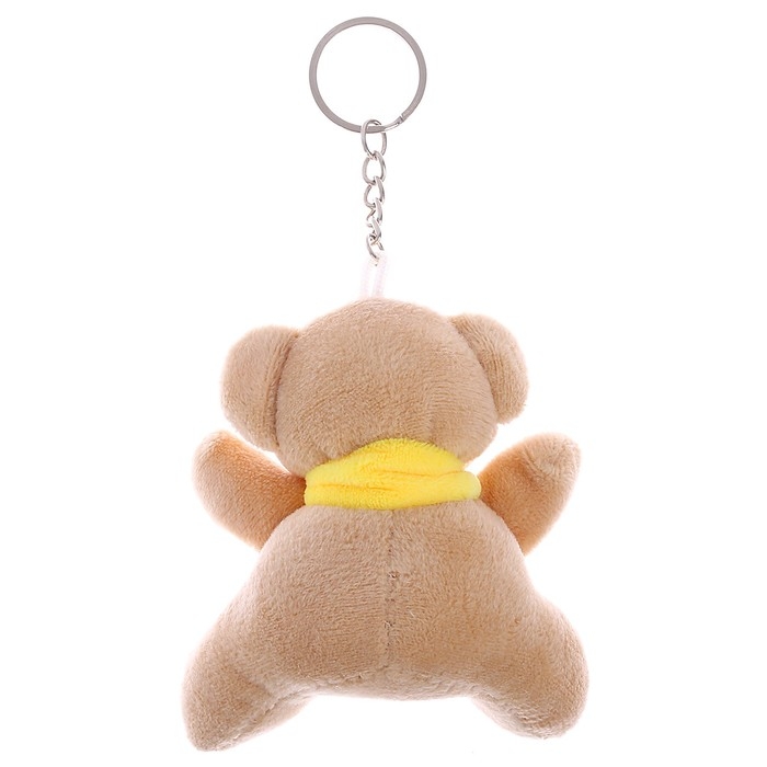 Игрушка-брелок «Мишка в шарфе», цвета МИКС Игрушка-брелок «Мишка в шарфе», цвета МИКС