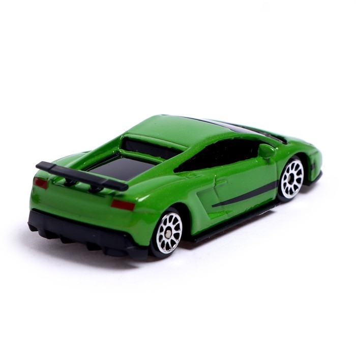 Машина металлическая LAMBORGHINI GALLARDO LP 570-4 SUPERLEGGERA, 1:64, цвет зелёный Машина металлическая LAMBORGHINI GALLARDO LP 570-4 SUPERLEGGERA, 1:64, цвет зелёный