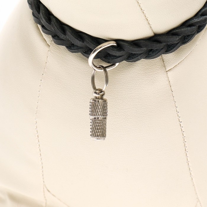 Адресник - капсула под записку, рельефный, 0,8 х 2,1 см Адресник - капсула под записку, рельефный, 0,8 х 2,1 см