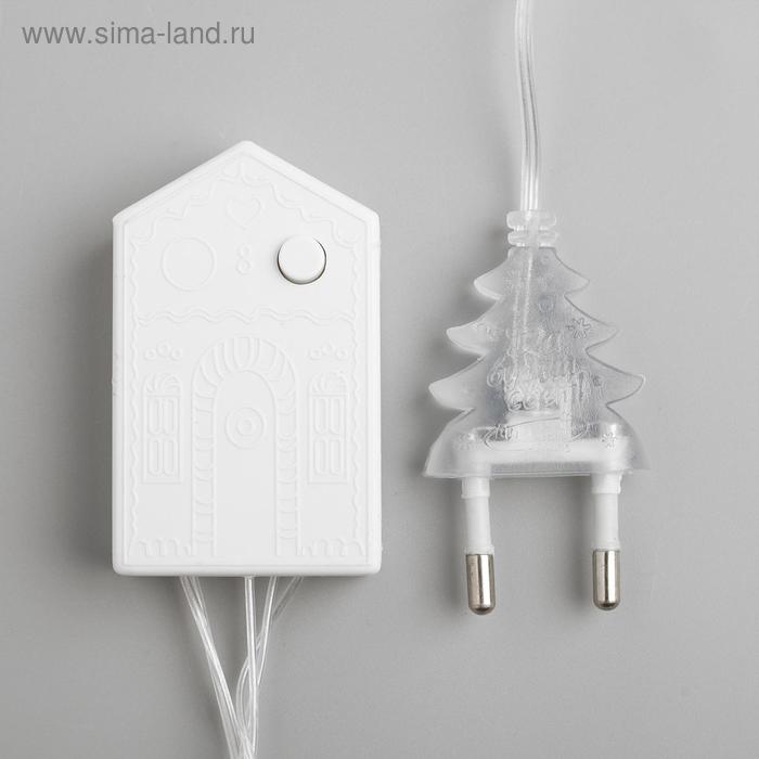 Гирлянда «Нить» 5 м с насадками «Хрусталики», IP20, прозрачная нить, 50 LED, свечение белое, 8 режимов, 220 В Гирлянда «Нить» 5 м с насадками «Хрусталики», IP20, прозрачная нить, 50 LED, свечение белое, 8 режимов, 220 В