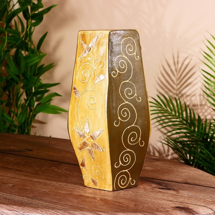 Ваза 17х17х33 см, албезия Ваза 17х17х33 см, албезия