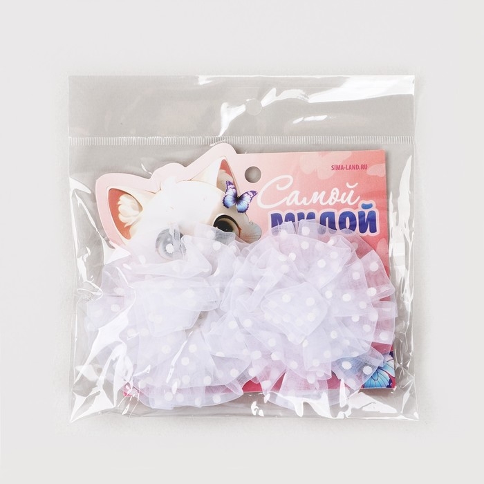 Бант для волос «Самой милой» котенок, школьный, 2 шт. Бант для волос «Самой милой» котенок, школьный, 2 шт.