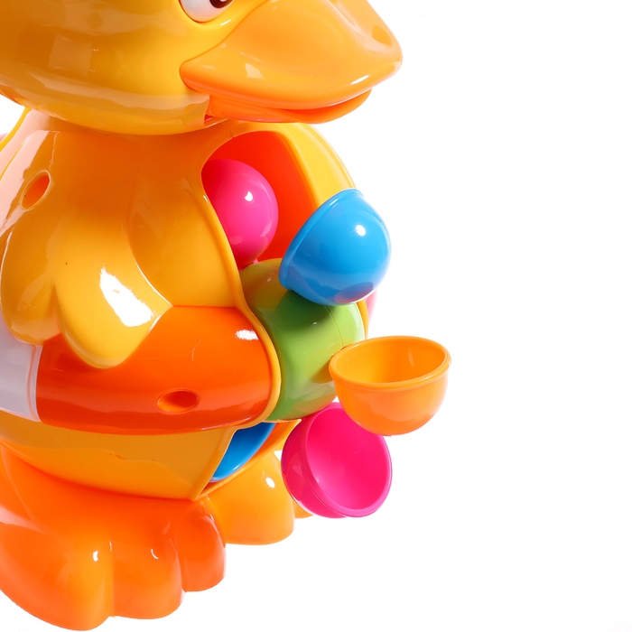 Игрушка для купания в ванной «Забавный утёнок», с подвижными механизмами Игрушка для купания в ванной «Забавный утёнок», с подвижными механизмами