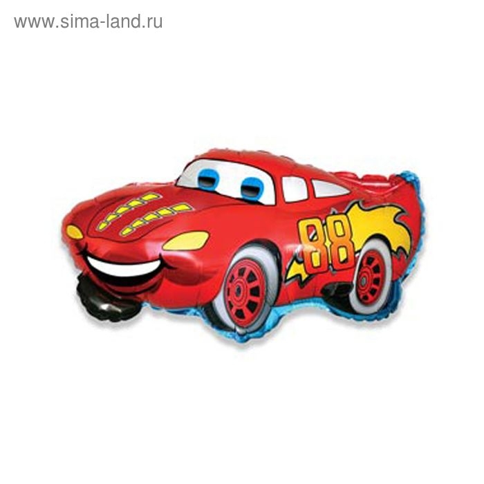 Шар фольгированный 13 Шар фольгированный 13" «Машина», тачка, для палочки