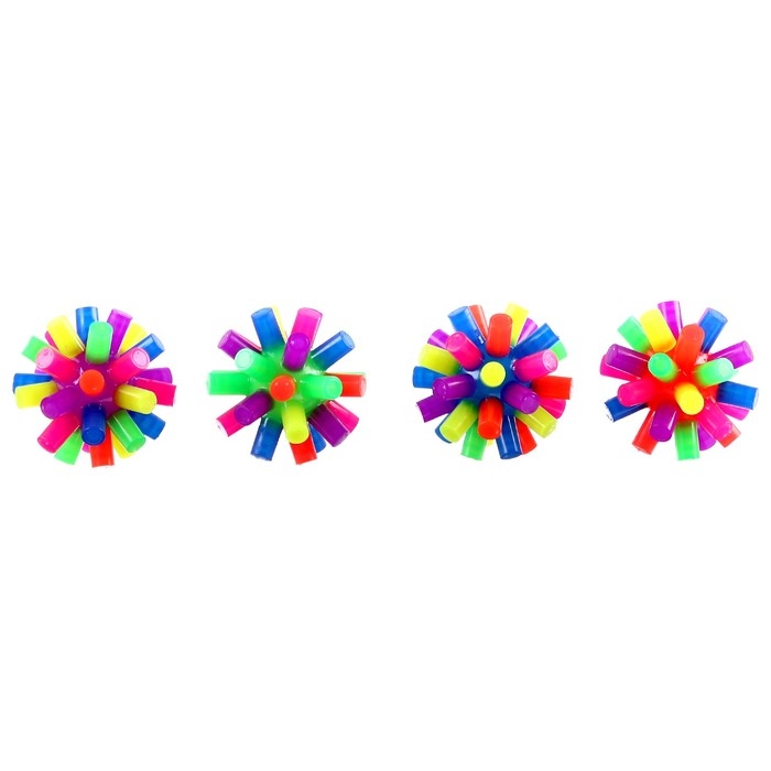 Мяч световой «Трубочки», цвета МИКС Мяч световой «Трубочки», цвета МИКС