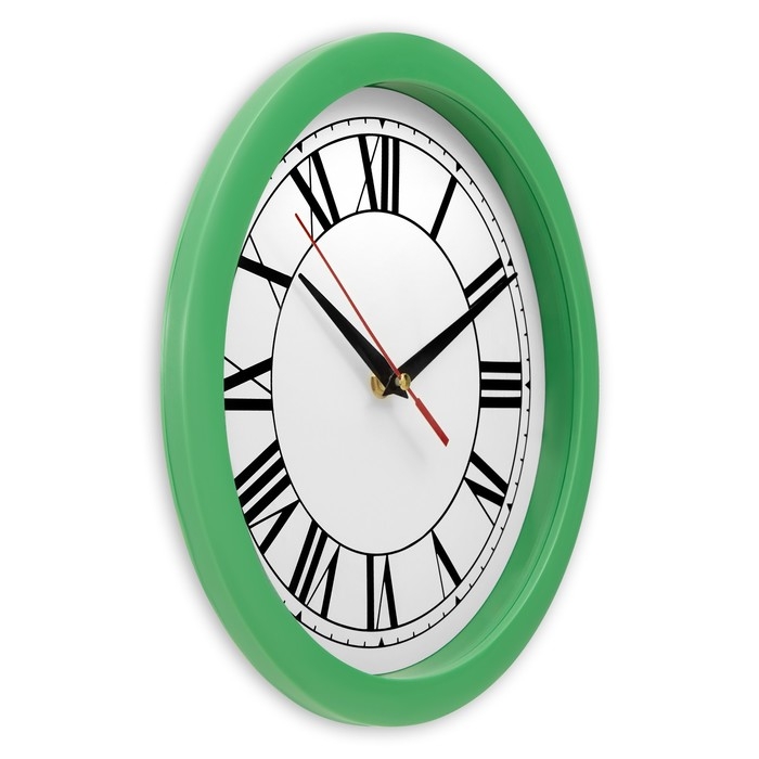 Часы настенные, d-28 см, интерьерные, Классика, бесшумные Часы настенные, d-28 см, интерьерные, Классика, бесшумные