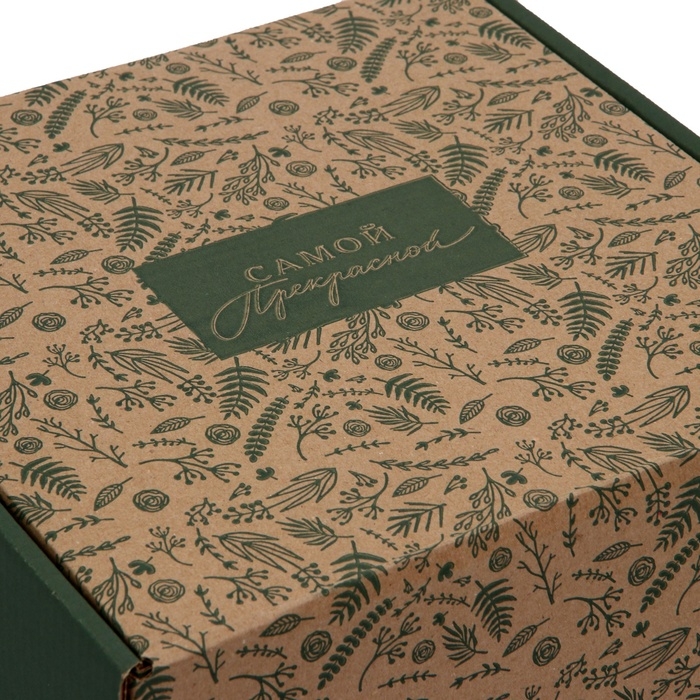 Коробка складная «Ботаника», 24 х 24 х 12 см Коробка складная «Ботаника», 24 х 24 х 12 см