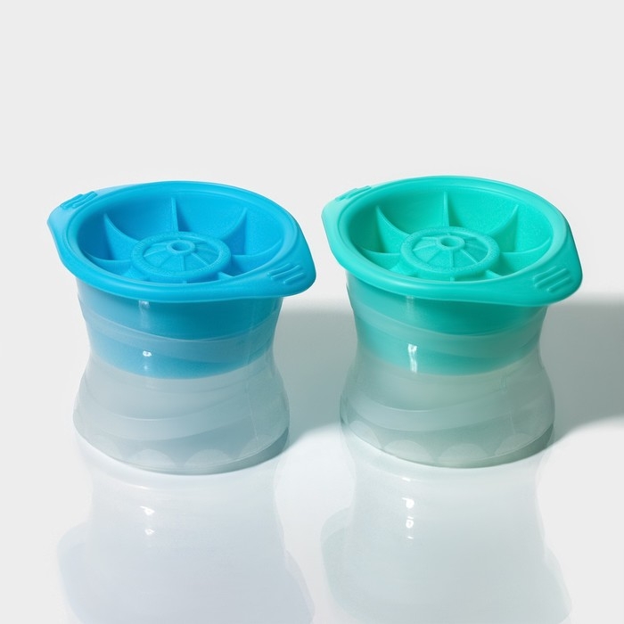 Форма для льда «Сфера» Доляна, 11×8,5×8 см, цвет МИКС Форма для льда «Сфера» Доляна, 11×8,5×8 см, цвет МИКС