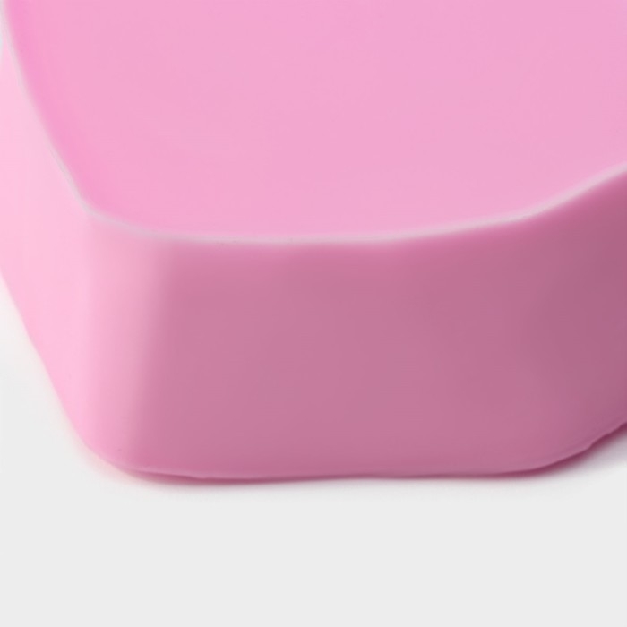 Молд Доляна «Зайчик», силикон, 9,5×8,2×4 см, цвет розовый Молд Доляна «Зайчик», силикон, 9,5×8,2×4 см, цвет розовый