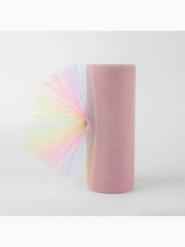 Фатин &laquo;Радуга&raquo;, 15 см, 23&plusmn;1 м, 11&plusmn;1 г/м&sup2;, разноцветный