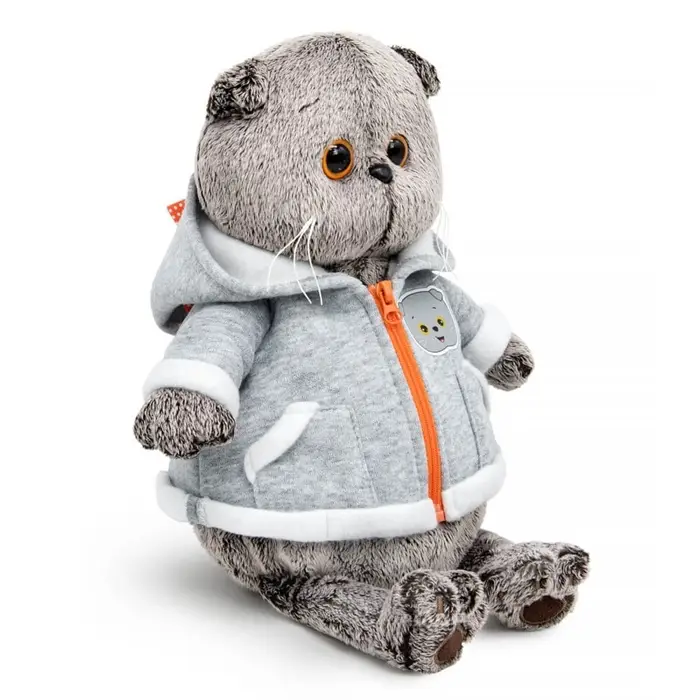 Мягкая игрушка &laquo;Кот Басик&raquo; в толстовке дракончик, 30 см, МИКС