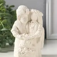 Фигурка гипс &laquo;Берегиня и Богач&raquo;, 14&times;10 см