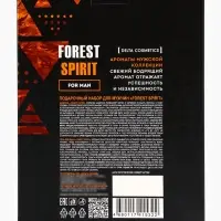 Подарочный набор мужской FOREST SPIRIT: гель для душа 250 мл + шампунь 250 мл