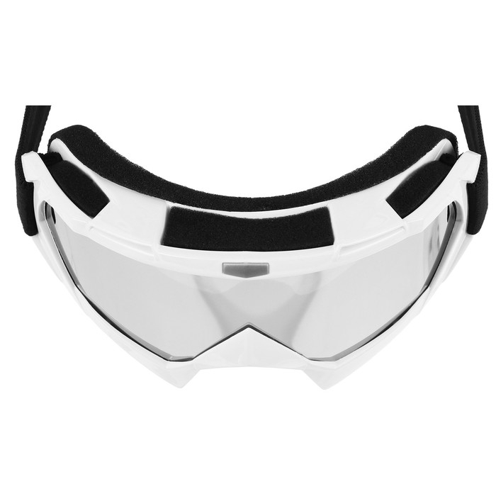 Маска горнолыжная ONLYTOP, цвет белый Маска горнолыжная ONLYTOP, цвет белый