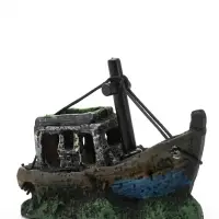 Декор для аквариума &laquo;Корабль с мачтой&raquo;, 12&times;5.5&times;9.5 см