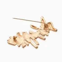Брошь корейский стиль «Столоктиты», цвет золото Брошь корейский стиль «Столоктиты», цвет золото