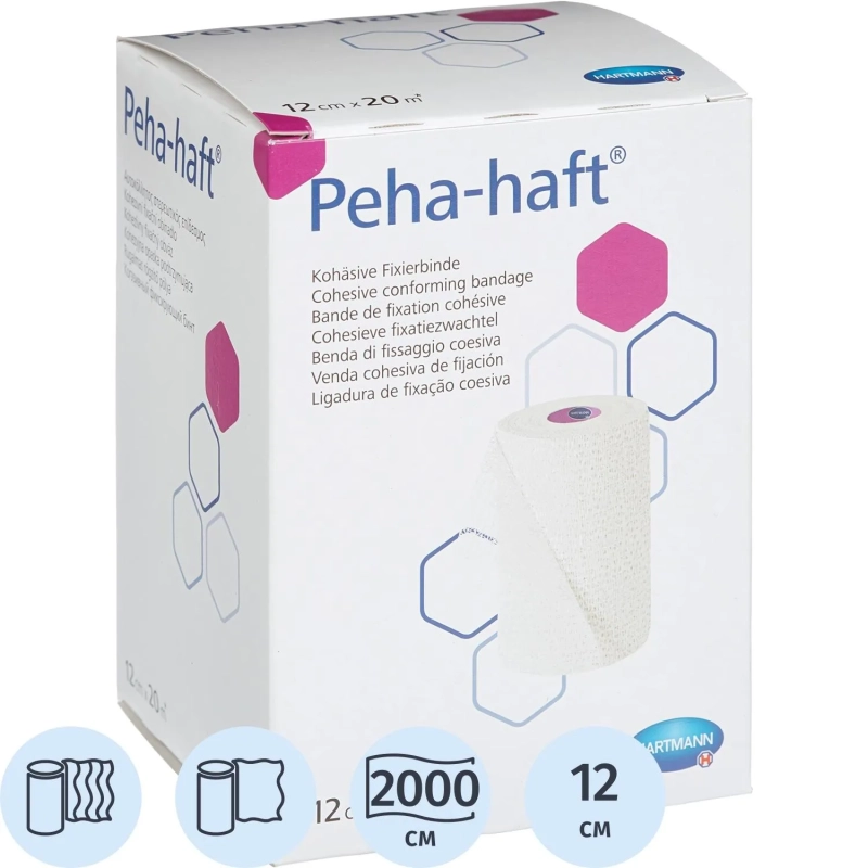 Бинт самофикс эласт 20мх12см PEHA-HAFT 300018