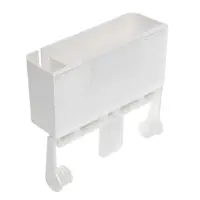 VETTA Полка многофункциональная с держателем для полотенца и мусорных пакетов, 25х22х7,9см