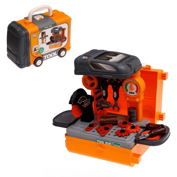 Игровой модуль «Автобус с инструментами», 39 предметов Игровой модуль «Автобус с инструментами», 39 предметов
