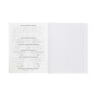 Тетрадь 48 листов в клетку &laquo;Приключения кота Пирожка&raquo; Алгебра, белые листы