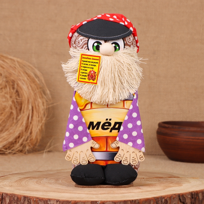 Домовой Домовой "Тимоша с мёдом", 22х12х10 см