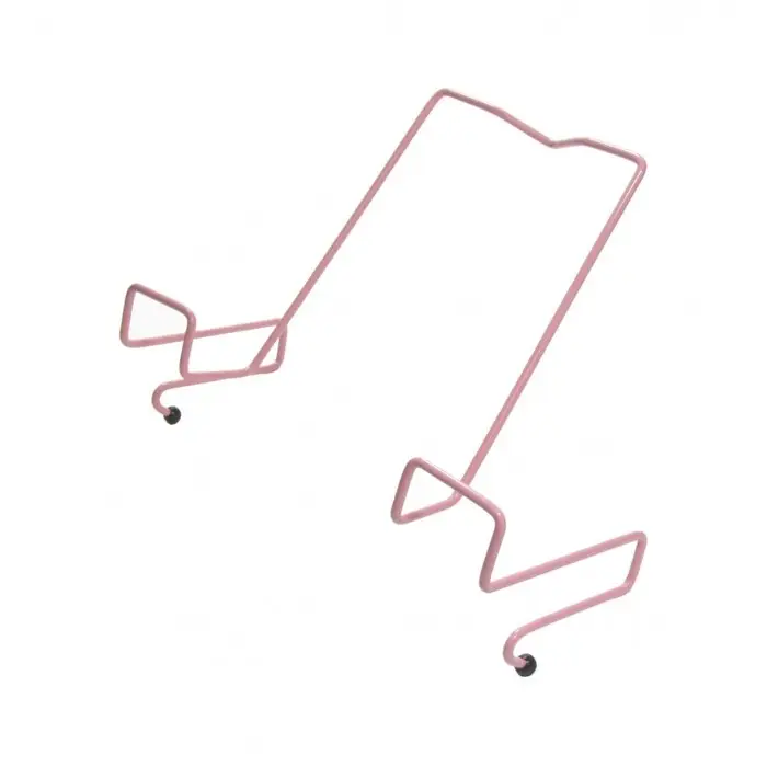 Подставка для книг, металлическая, для парт толщиной до 20 мм, розовая Подставка для книг, металлическая, для парт толщиной до 20 мм, розовая