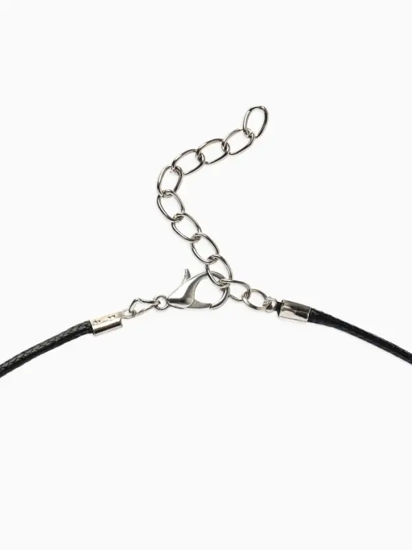 Кулон на шнурке &laquo;Анатомия&raquo;, сердце, цвет чернёное серебро на чёрном шнурке, 43 см