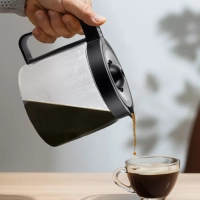 Кофеварка капельная электрическая КТ-7143 (2 в 1) 1600 Вт