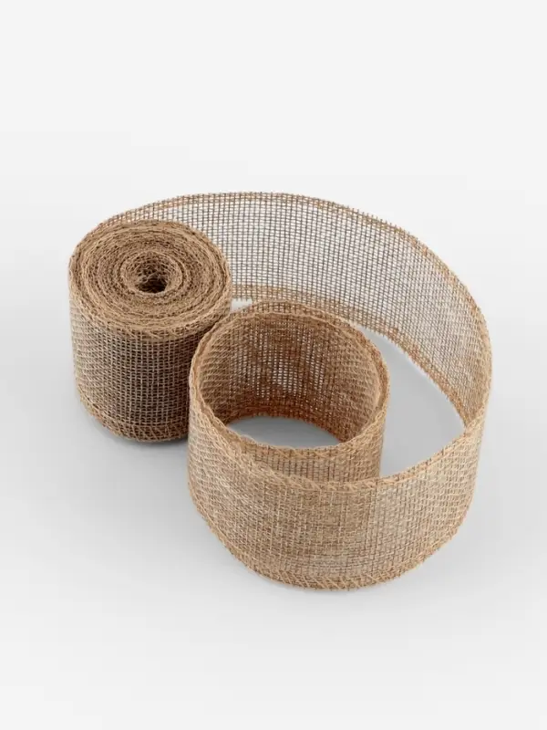 Лента текстильная, 50 мм, 4.5&plusmn;0.5 м, бежевая