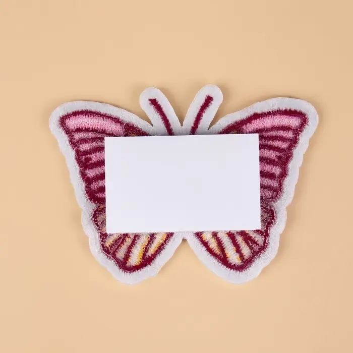 Аппликация «Бабочка», на липучке, с клеевой основой, 5.6×4.2 см