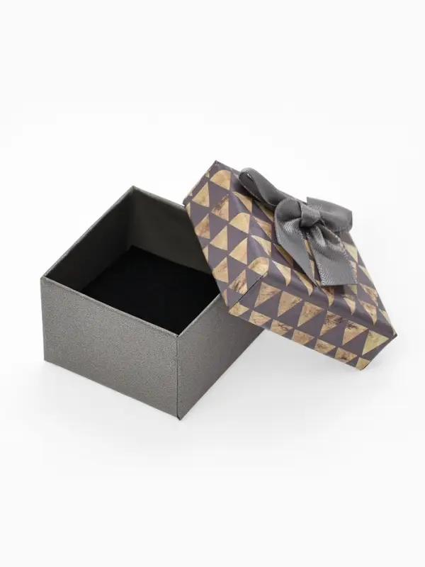 Набор подарочных коробочек 6 шт.  под кольцо &laquo;Треугольники&raquo;, 5&times;5, цвет МИКС (4346872)