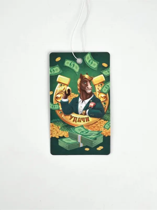 Ароматизатор бумажный «Подкова на удачу», яблоко Ароматизатор бумажный «Подкова на удачу», яблоко