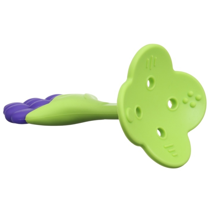 Набор прорезывателей силиконовых «Мой Зайка», с погремушкой, 3 шт., на присоске, в кейсе, Крошка Я