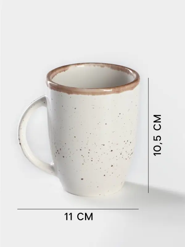 Кружка Хорекс Punto bianca, 300 мл, фарфор, белая