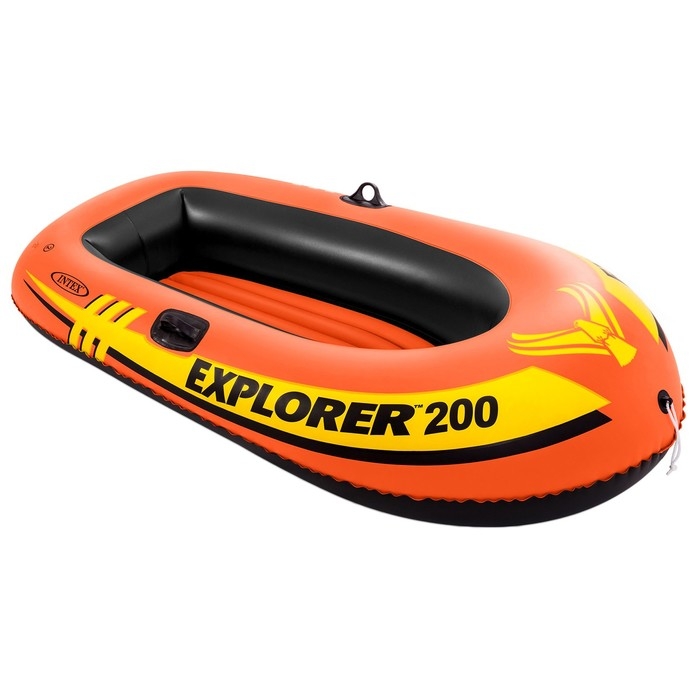 Лодка Explorer 200, 2 местная, 185 х 94 х 41 см, от 6 лет, до 95 кг, 58330NP INTEX Лодка Explorer 200, 2 местная, 185 х 94 х 41 см, от 6 лет, до 95 кг, 58330NP INTEX